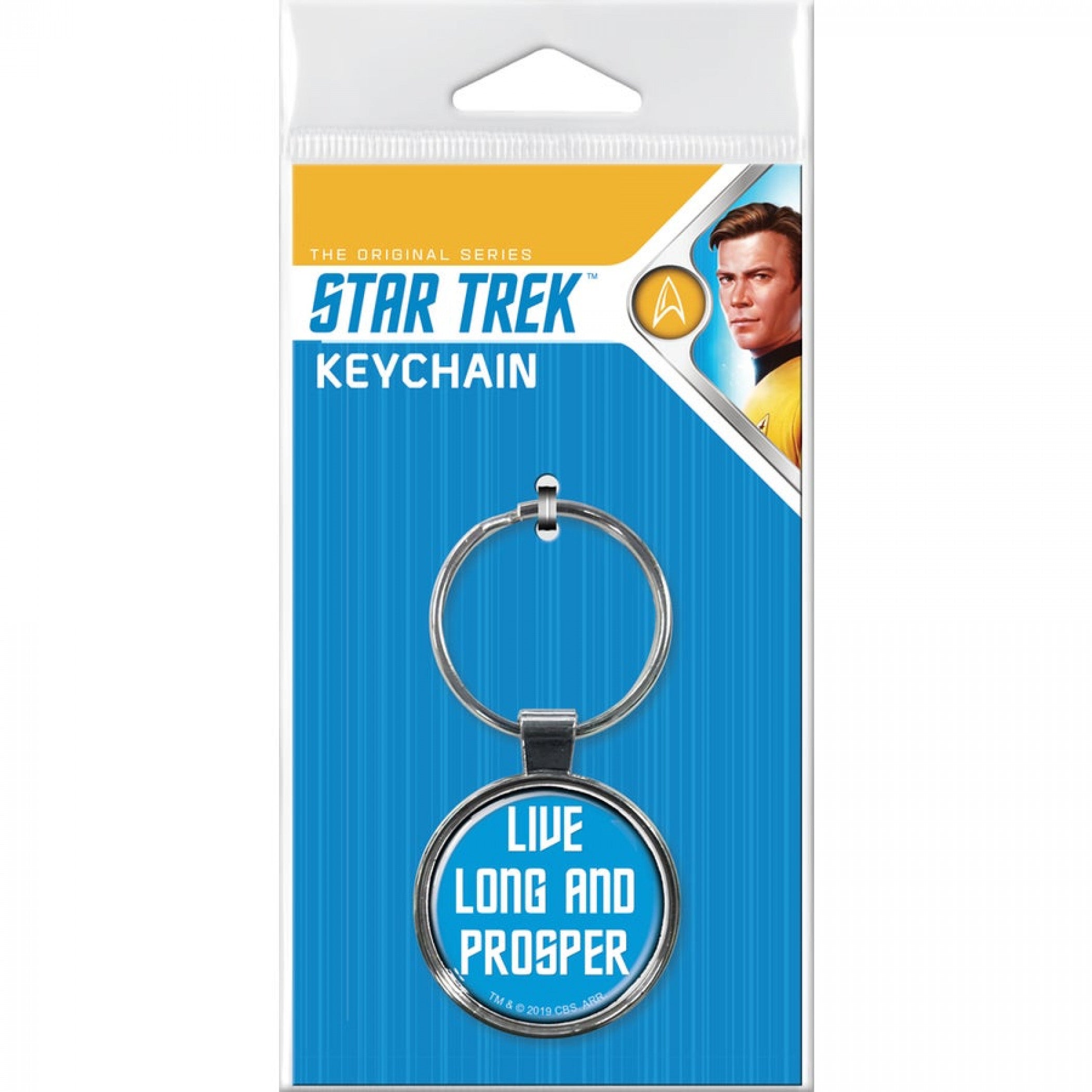 Star Trek Live Long and Prosper Keychain