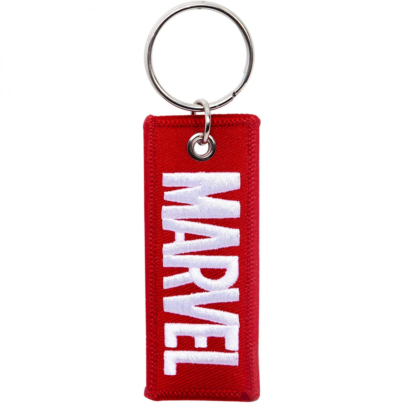 Marvel Comics Classic Logo Embroidered Woven Keychain