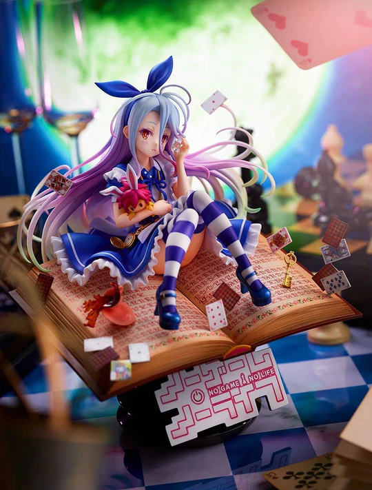 No Game No Life Shiro Shibuya Scramble Figure 1/7 Alice in Wonderland Ver