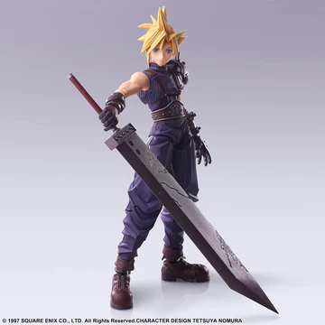 Final Fantasy VII Cloud Strife Bring Arts