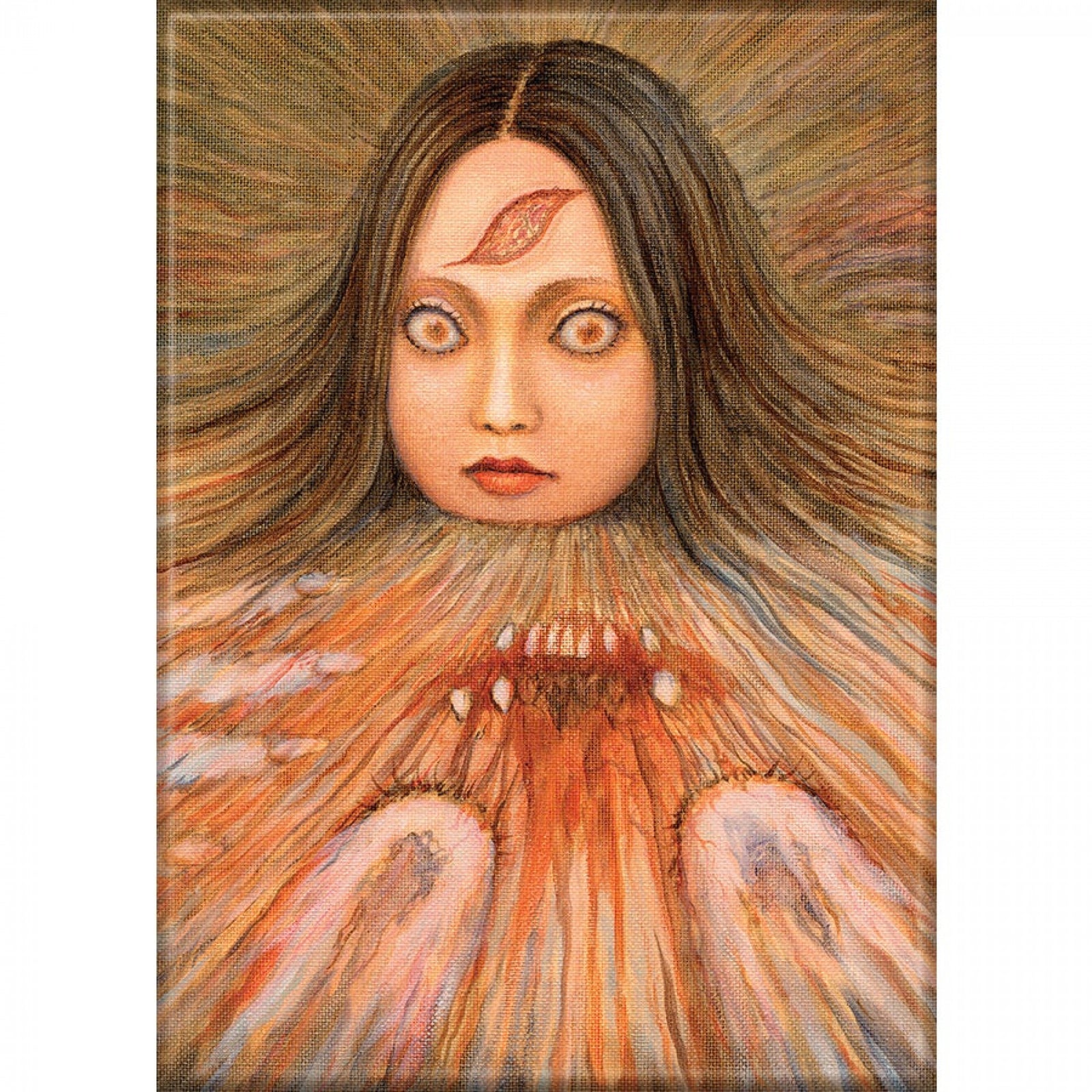Junji Ito Smashed Cover Art Magnet