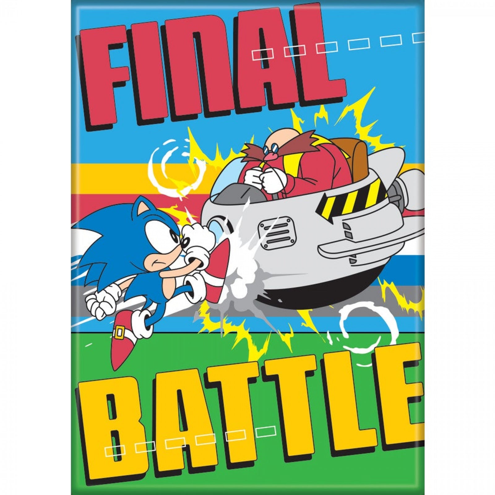 Sonic The Hedgehog Final Battle Magnet