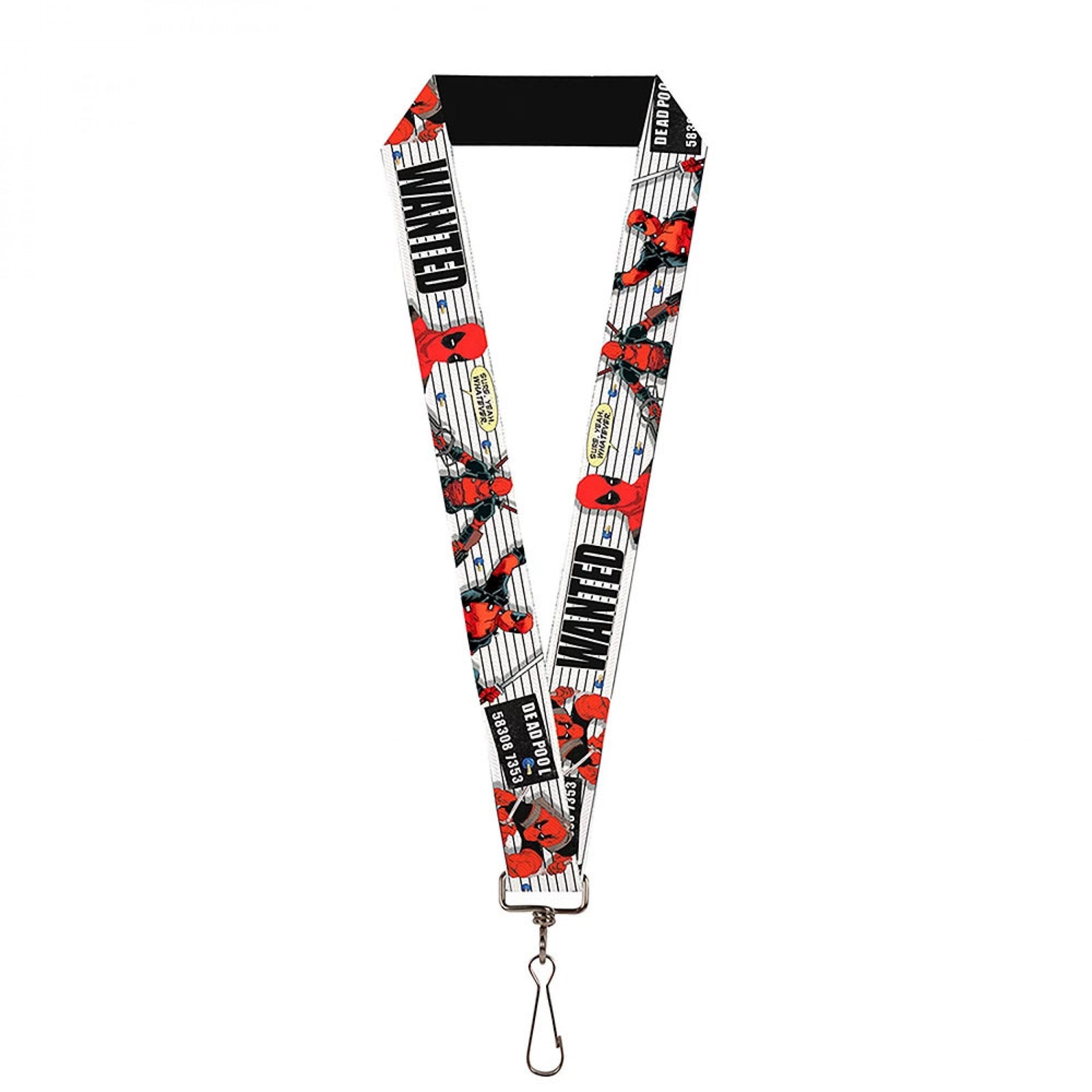 Deadpool Wanted Lanyard