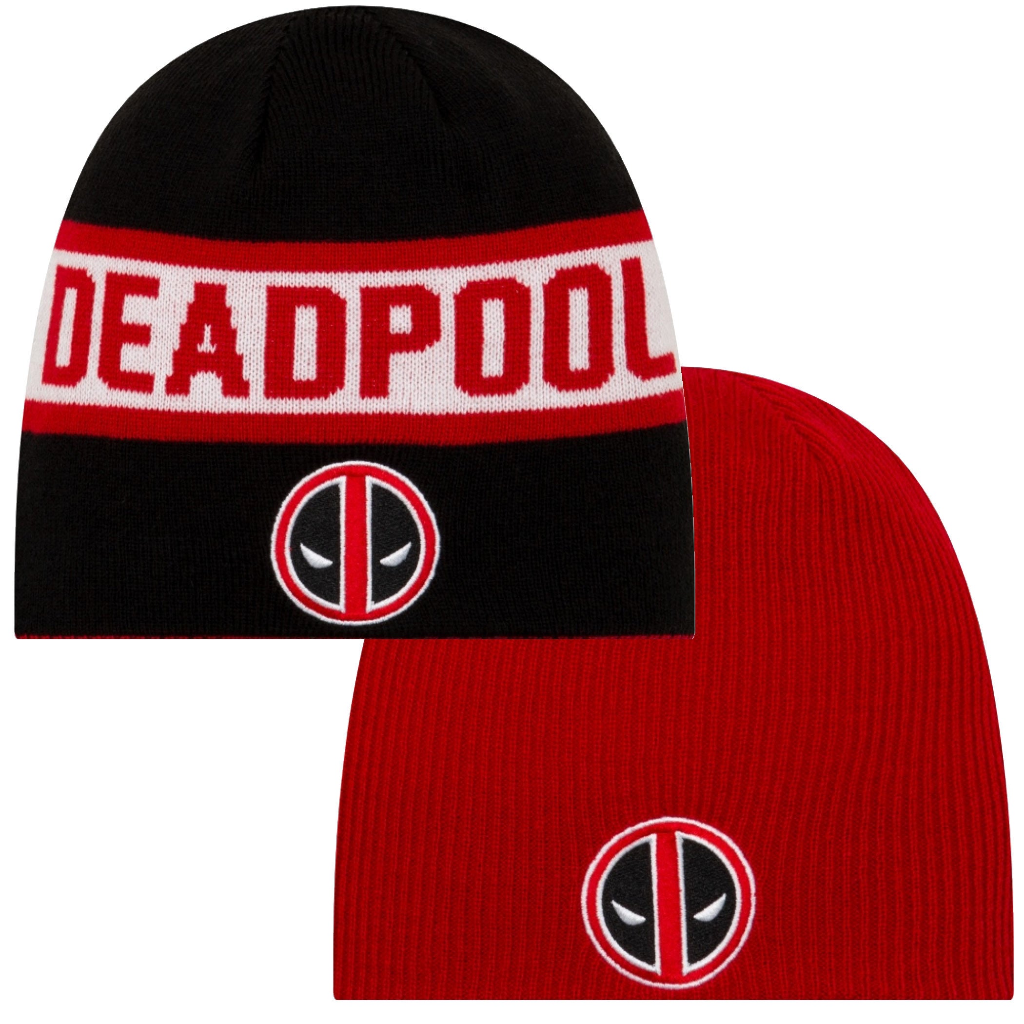 Deadpool Symbol Reversible Beanie