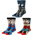 DC Comics Justice League 3-Pair Pack of Crew Socks