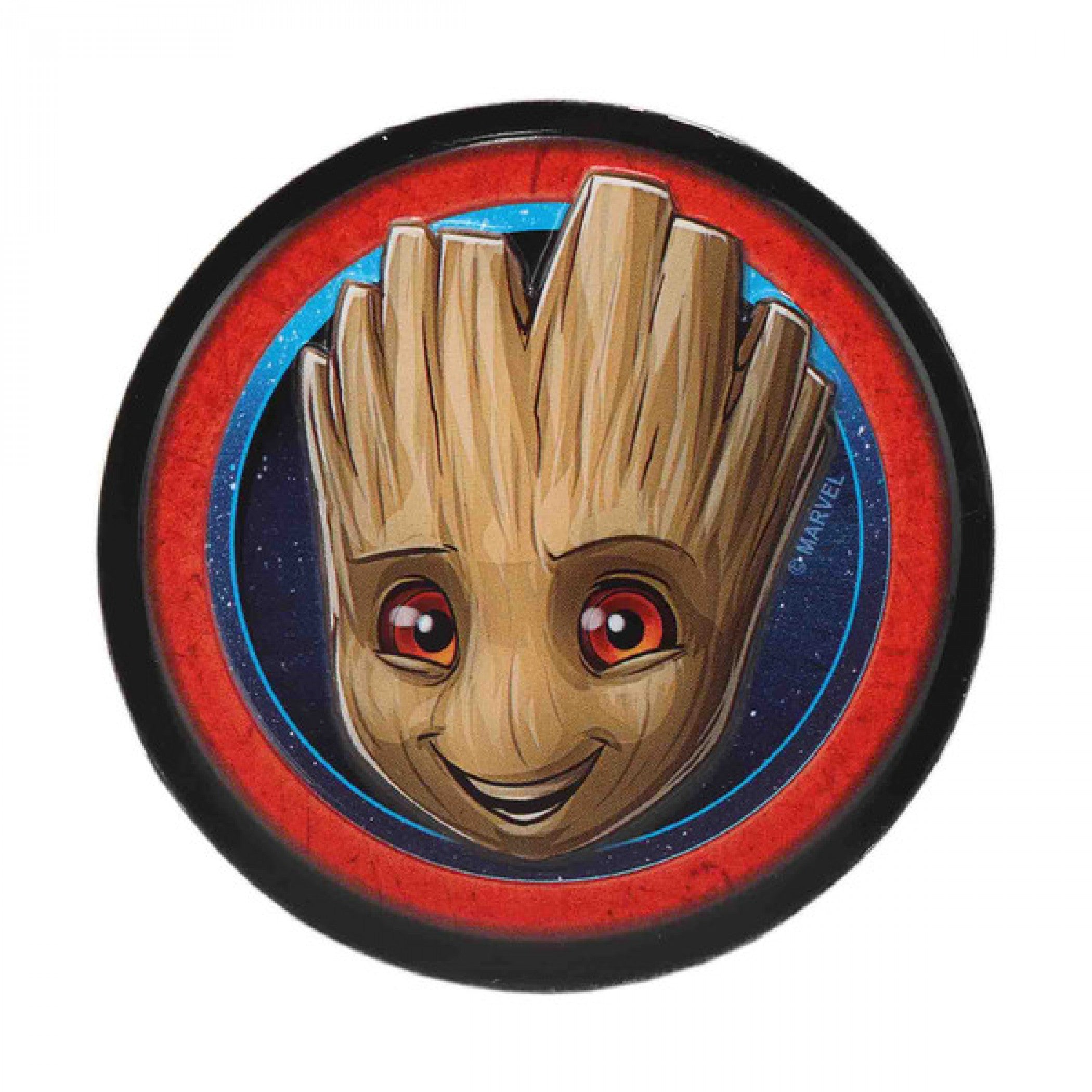 Groot Round Metal Magnet