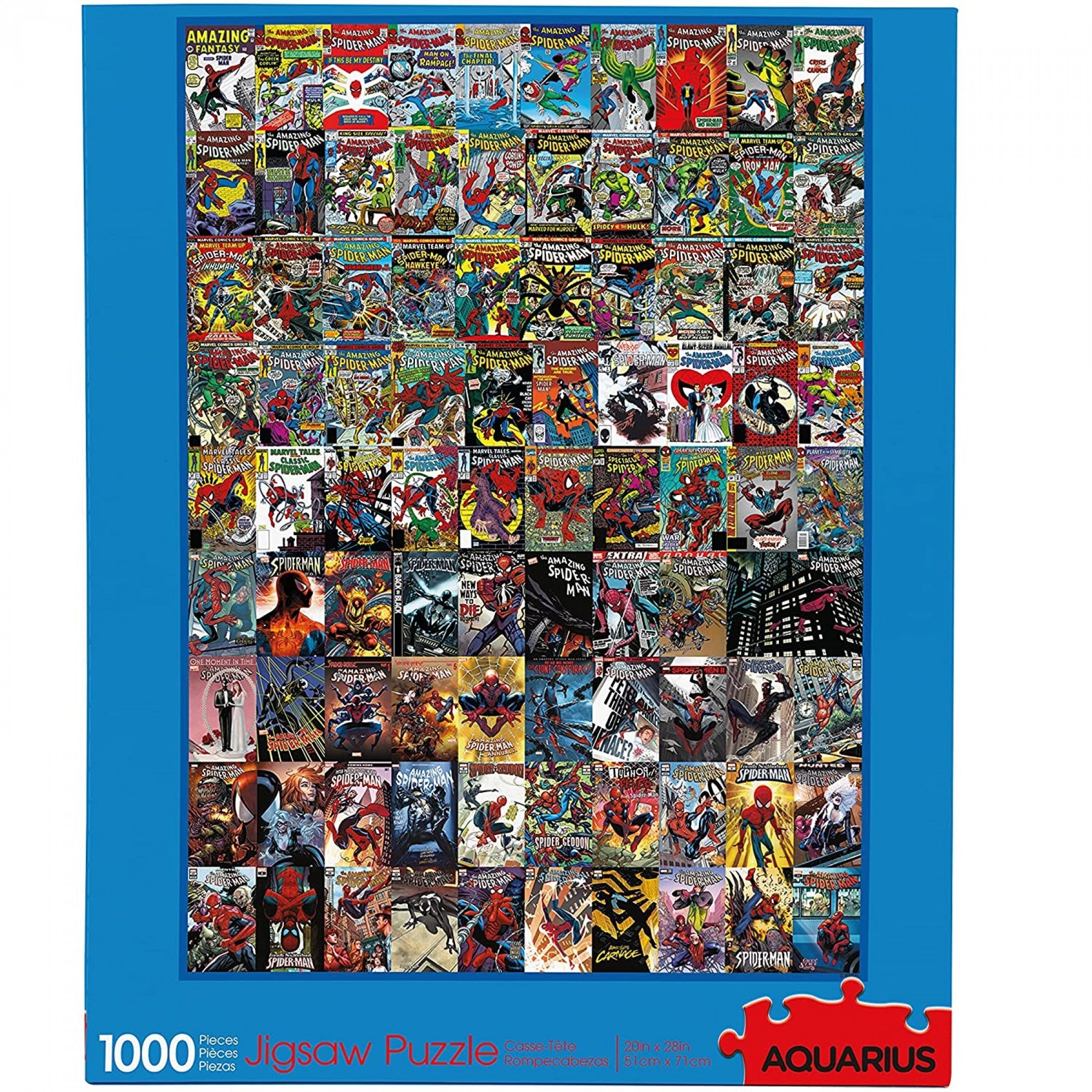 Marvel Spider-Man Comic Covers 1000 Piece Jigsaw Puzzle