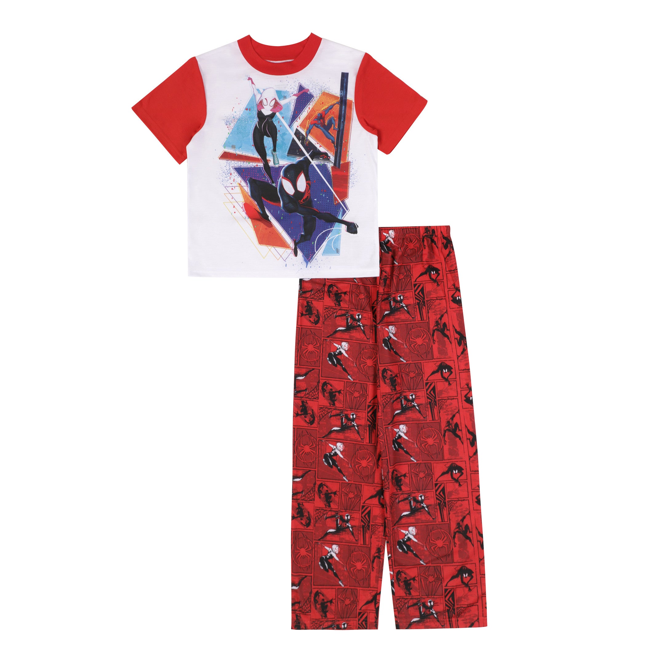 Spider-Man Into the Spider-Verse 2-Piece Youth Pajama Set