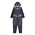 Black Panther Hooded Union Suit