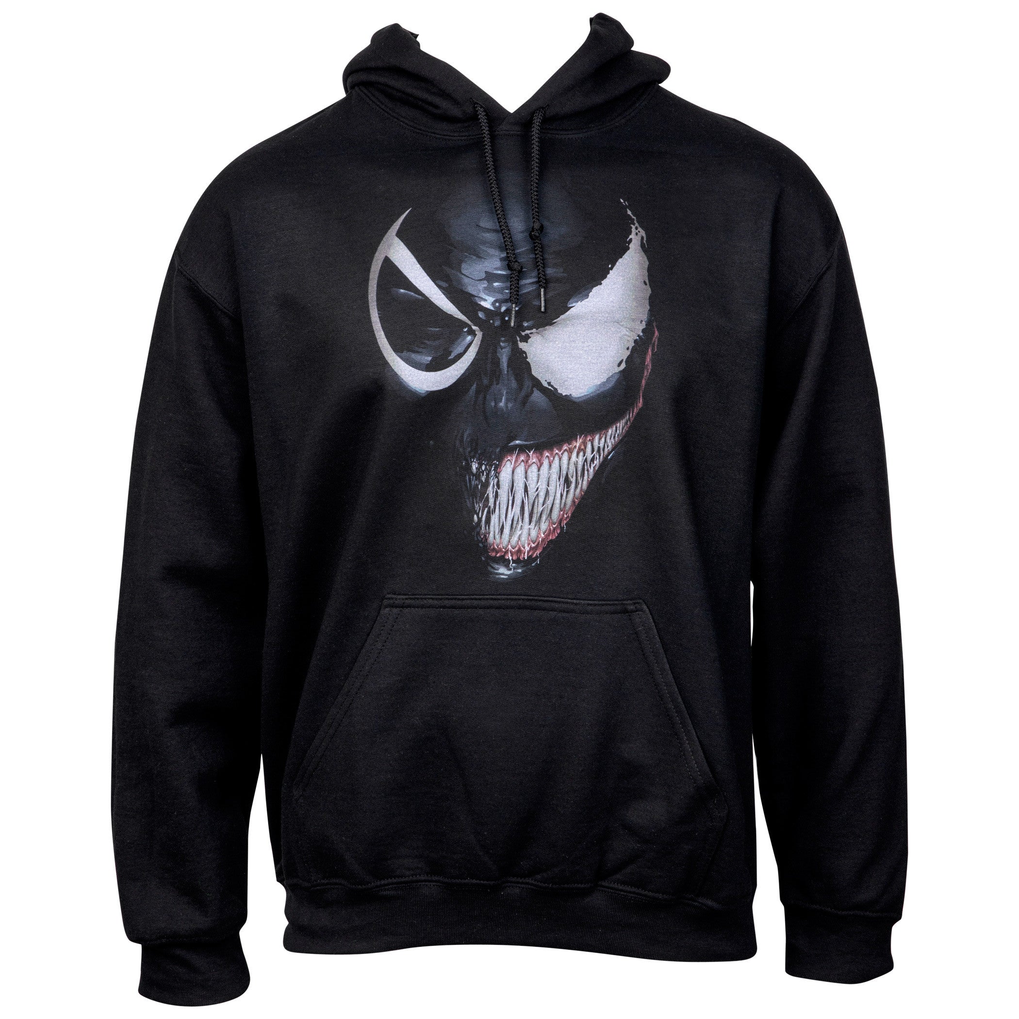 Venom Evil Smile Split Face Pull Over Hoodie