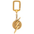 The Flash Justice League Gold Logo Keychain