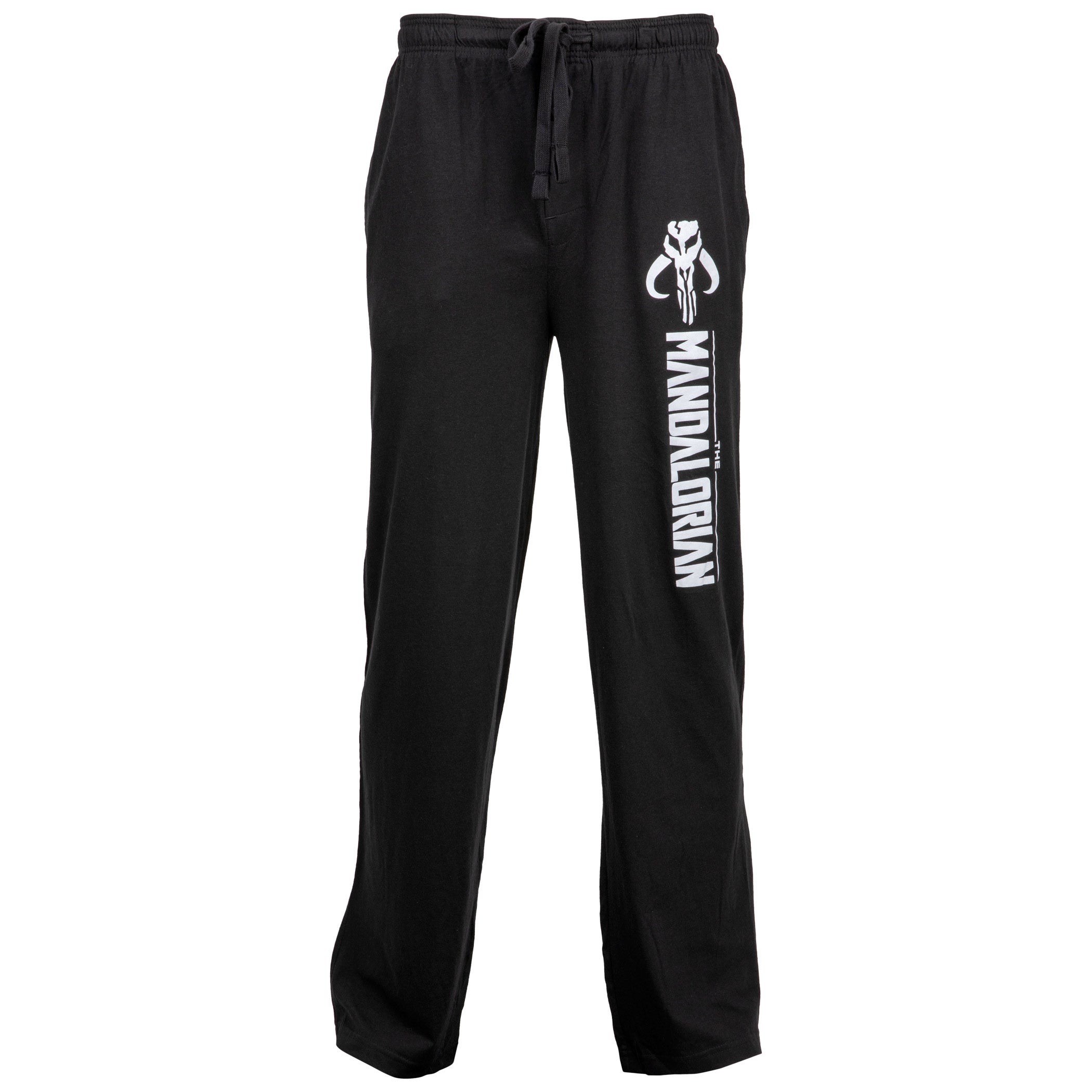 Star Wars The Mandalorian Symbol and Text Unisex Sleep Pants