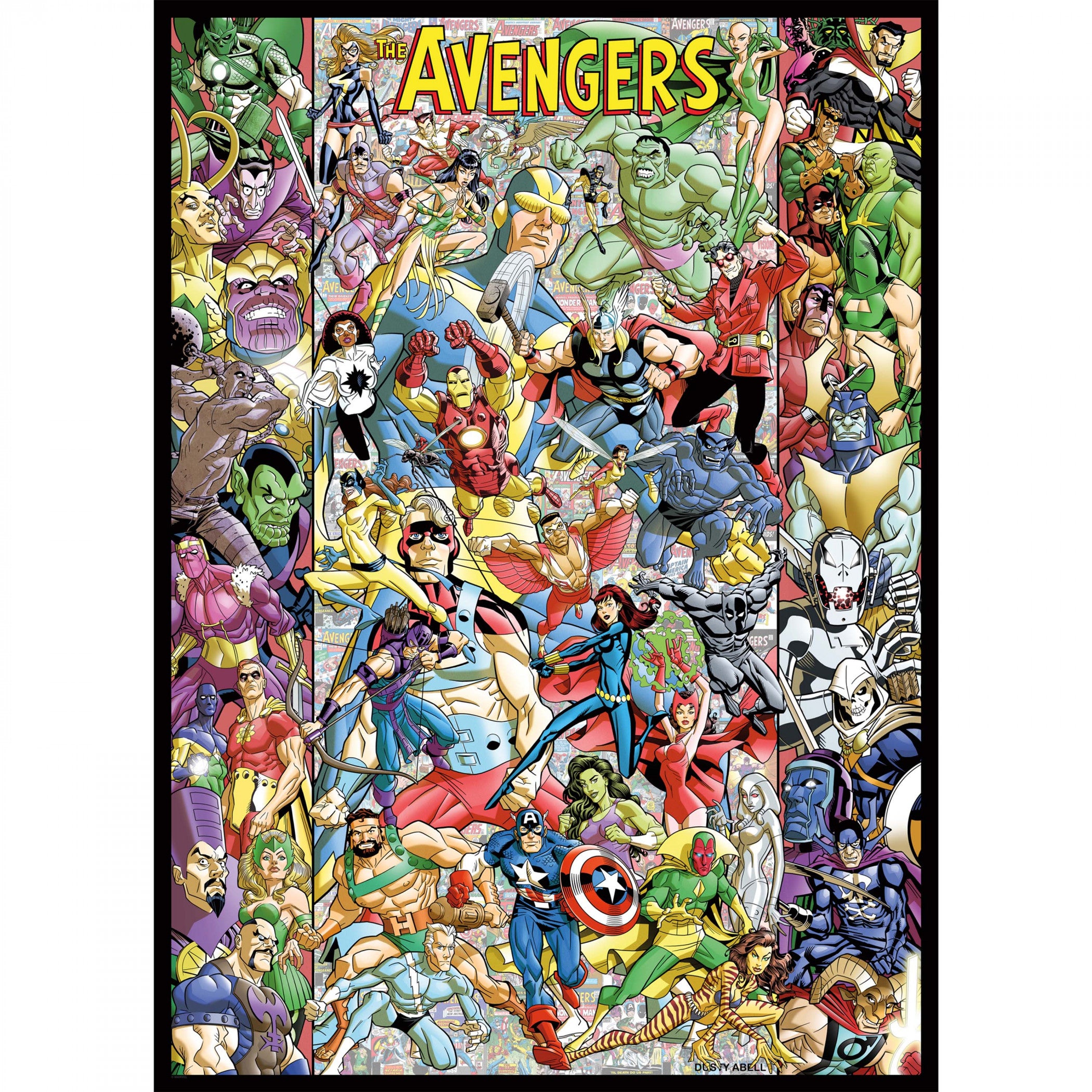 Avengers 60th Anniversary 5,000 Piece Jigsaw Puzzle