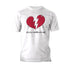 Anti Valentine Broken Weeping Heart Men's T-shirt