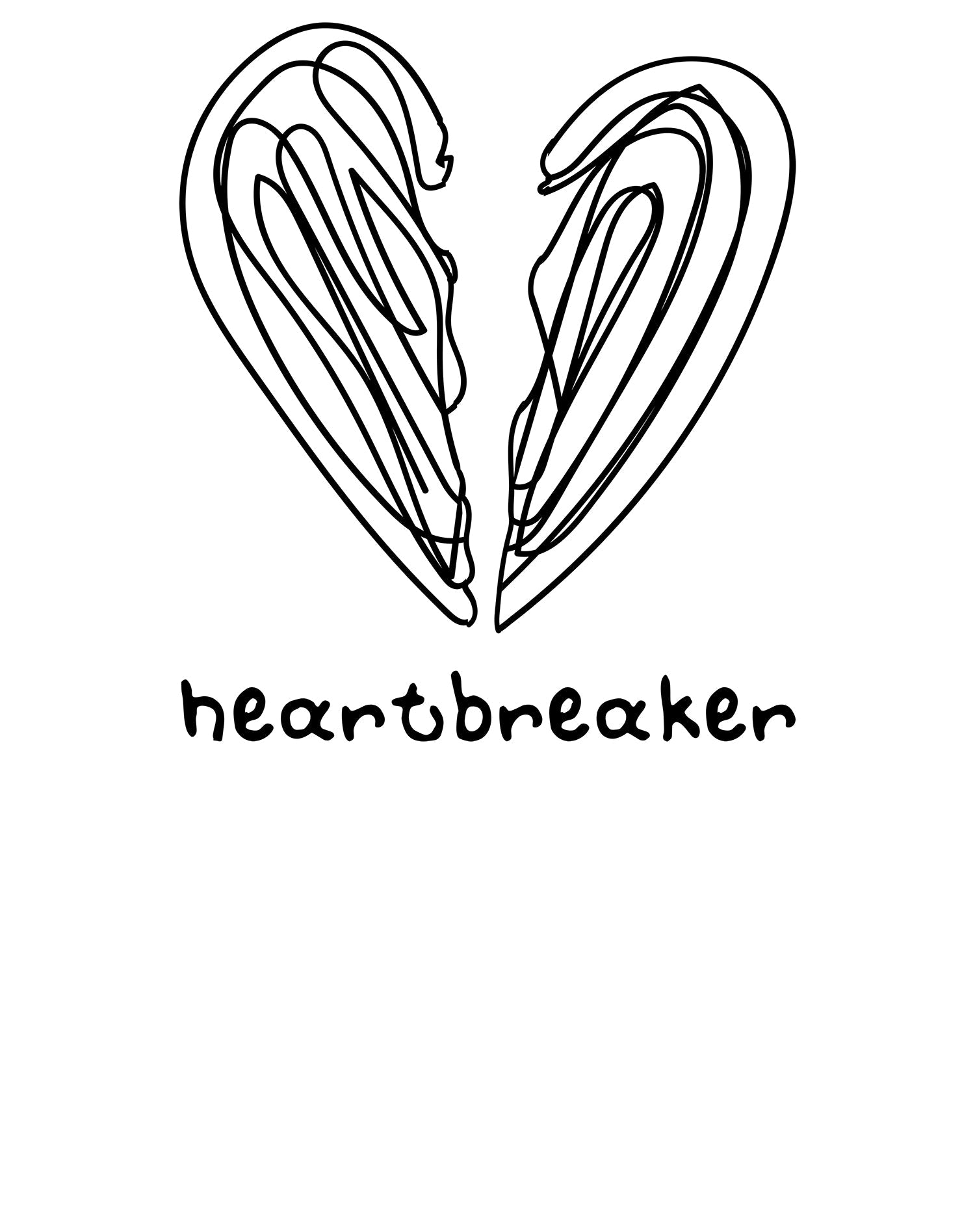 Anti Valentine Heartbreaker Women's T-shirt