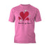 Anti Valentine Hearts Go Loco Men's T-shirt