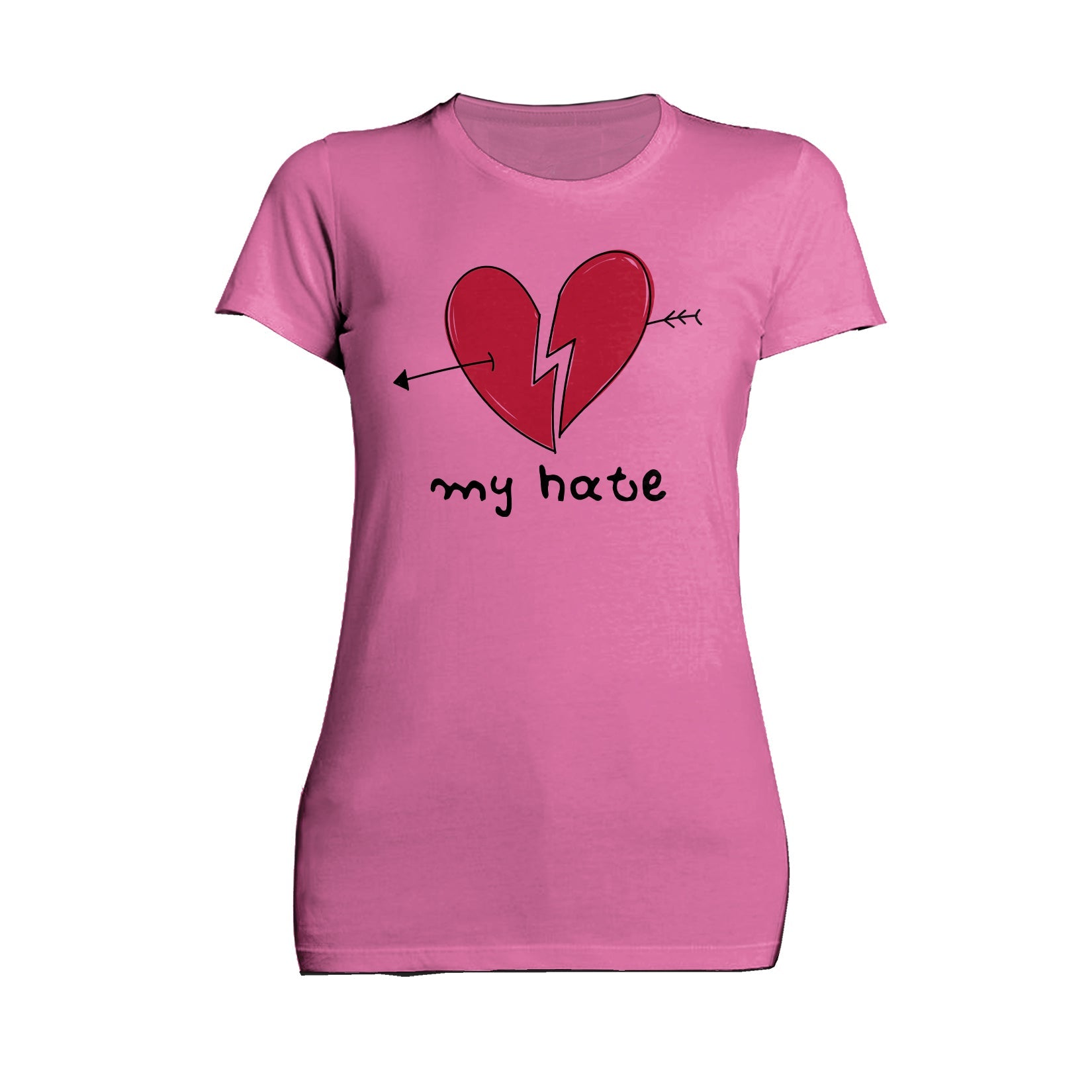 Anti Valentine My Hate Women's T-shirt