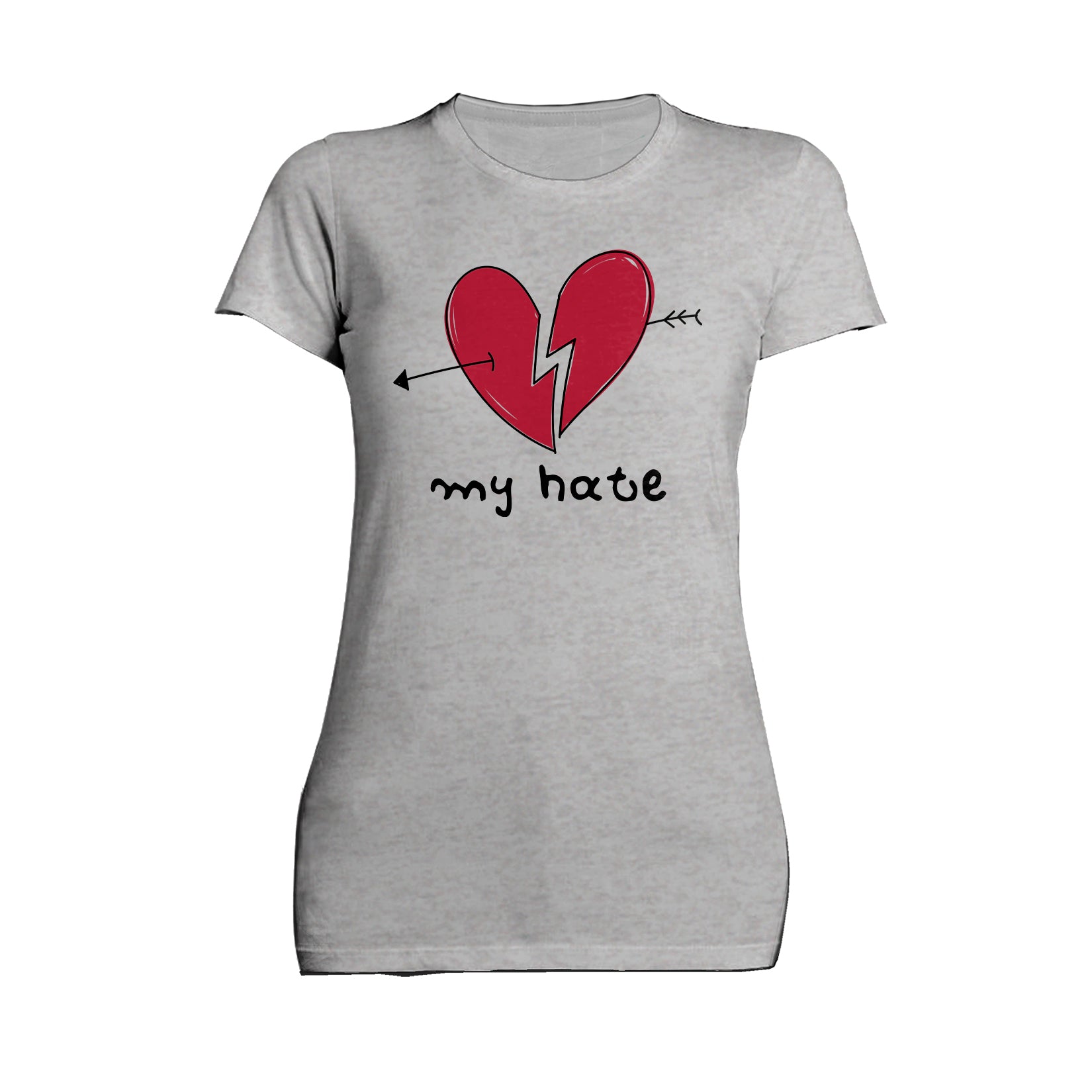 Anti Valentine My Hate Women's T-shirt