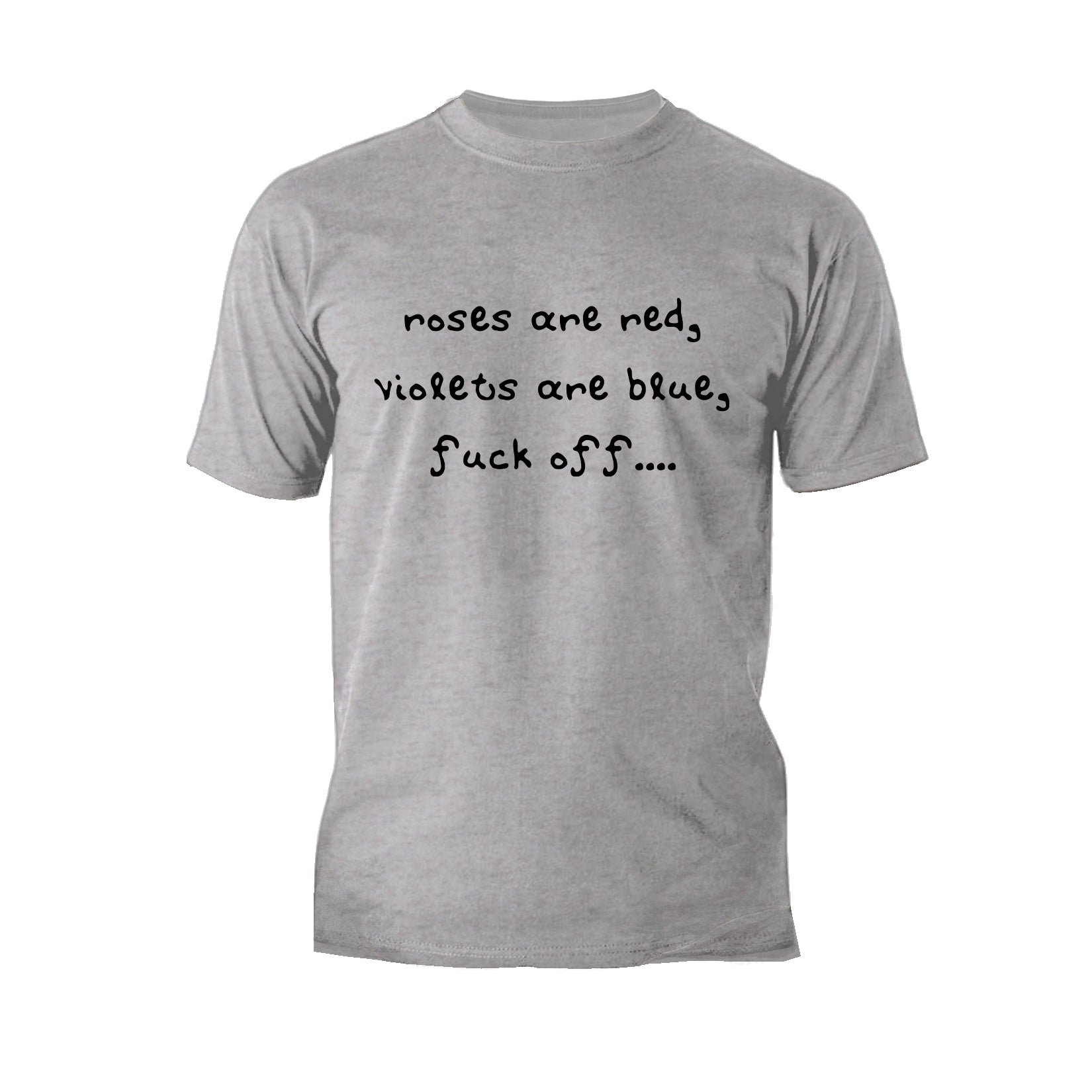 Anti Valentine Poem Men's T-shirt