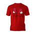 Anti Valentine Stupid Cupid Broken Heart Wings Men's T-shirt