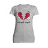 Anti Valentine Stupid Cupid Broken Heart Wings Women's T-shirt