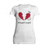 Anti Valentine Stupid Cupid Broken Heart Wings Women's T-shirt