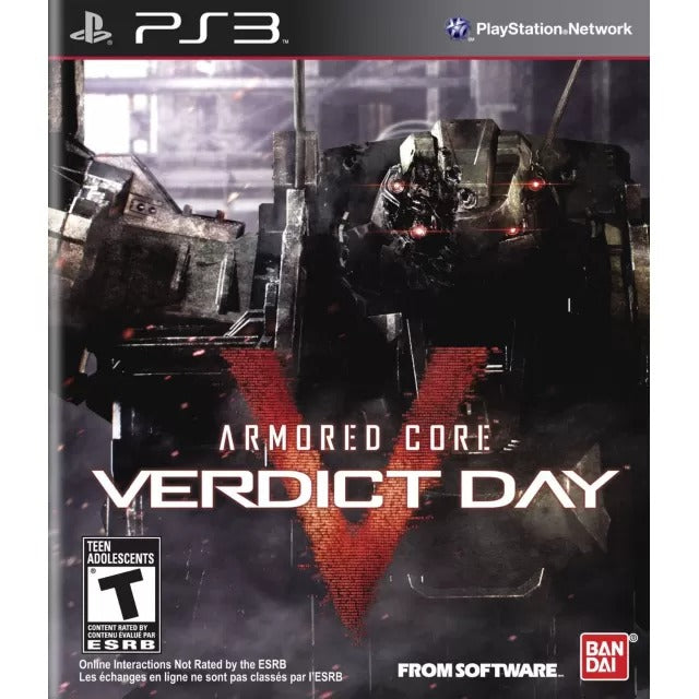 Armored Core: Verdict Day PlayStation 3