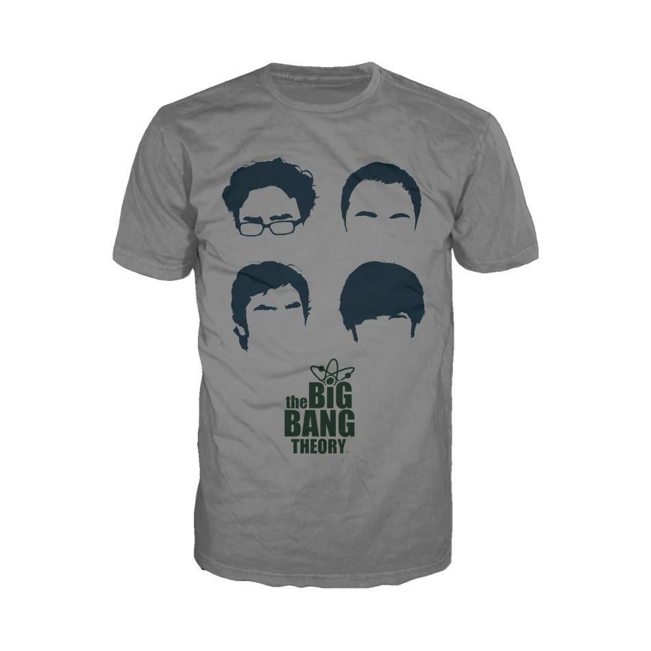 Big Bang Theory Logo Group Hair Official Men's T-shirt ()