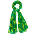 The Legend of Zelda Triforce Logo Yellow/ Green Viscose Scarf