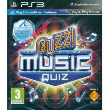 Buzz! The Ultimate Music Quiz PlayStation 3