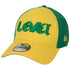 Loki Marvel Studios Yellow & Green Colorway New Era 39Thirty Fitted Hat