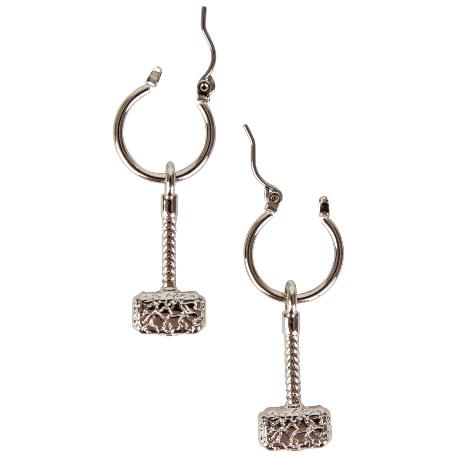 Thor Mjolnir Hammer Earrings