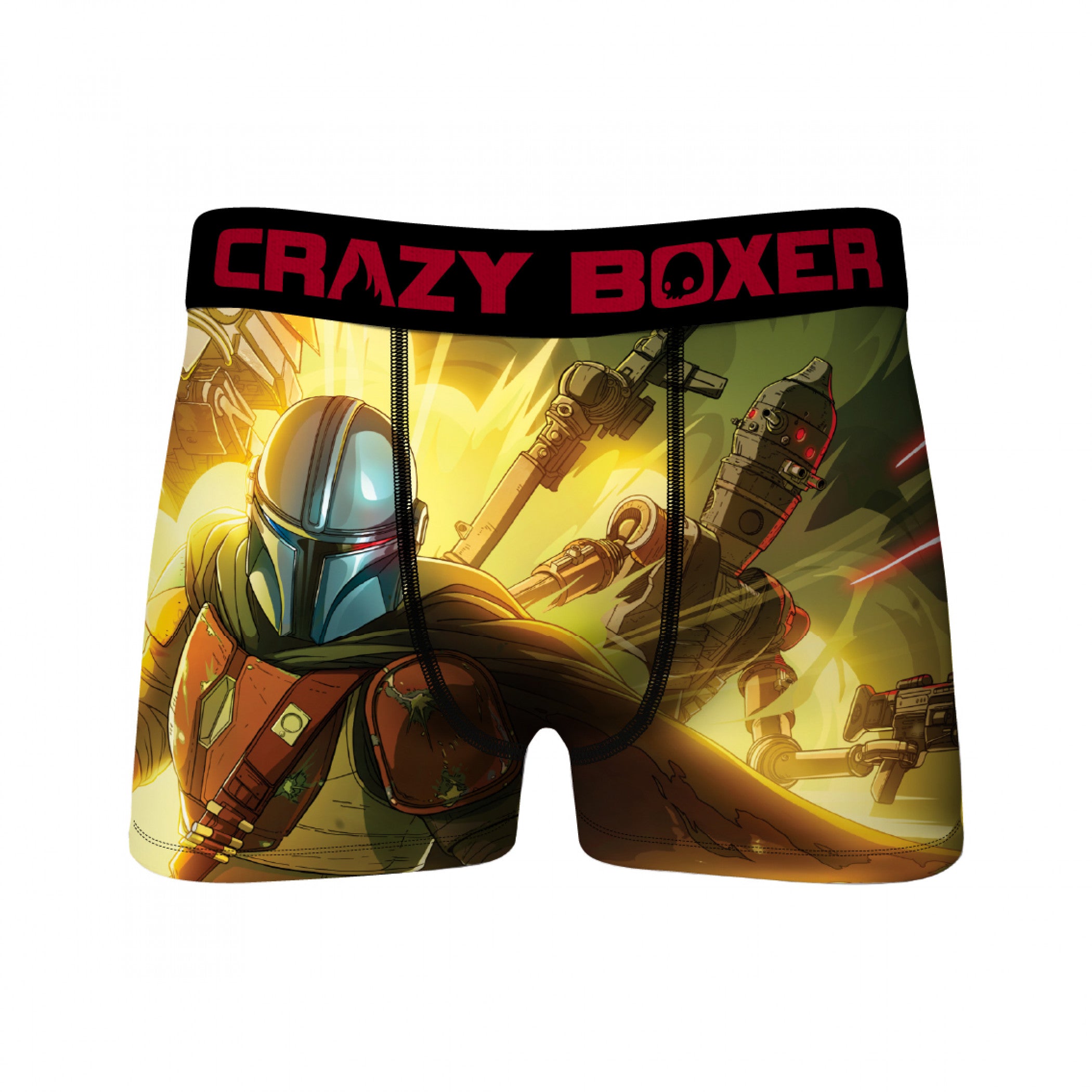 Star Wars The Mandalorian IG-11 Fight Crazy Boxer Briefs