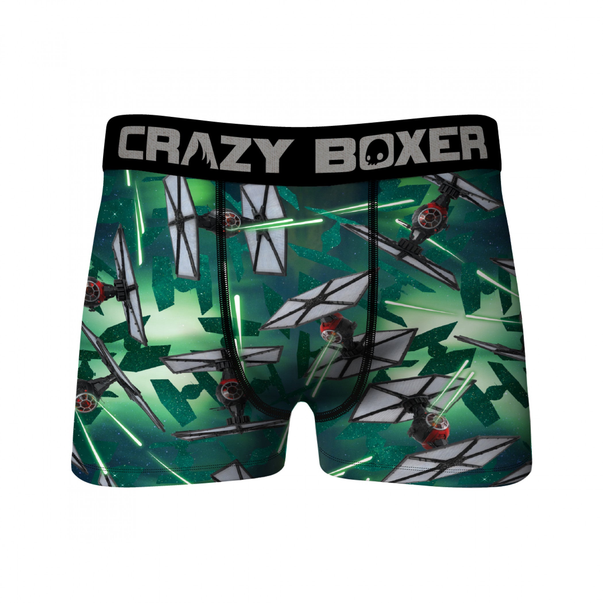 Star Wars TIE Fighter Battle All Over Men's Crazy Boxer Briefs