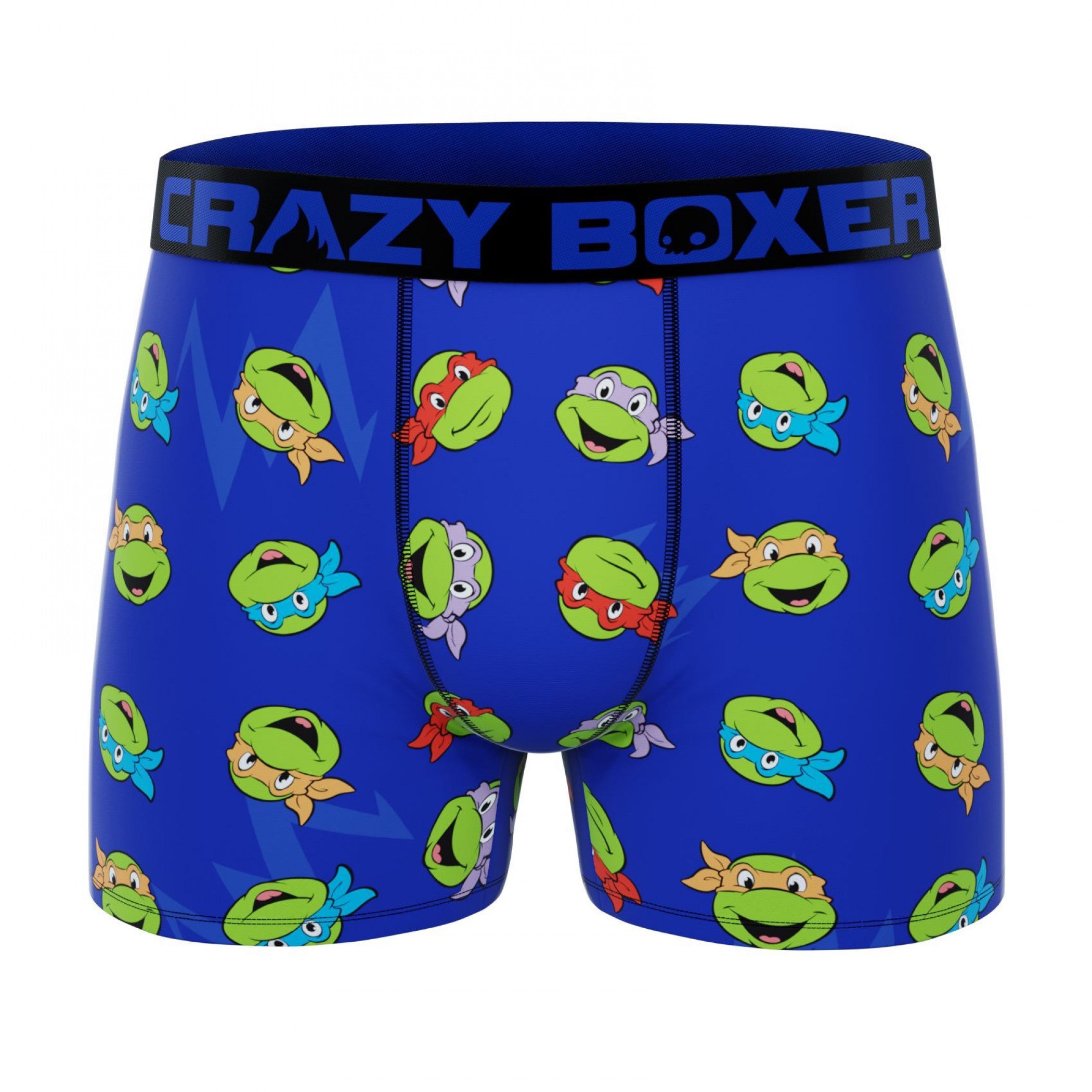 Crazy Boxers Teenage Mutant Ninja Turtles Team Heads Men's Boxer Briefs