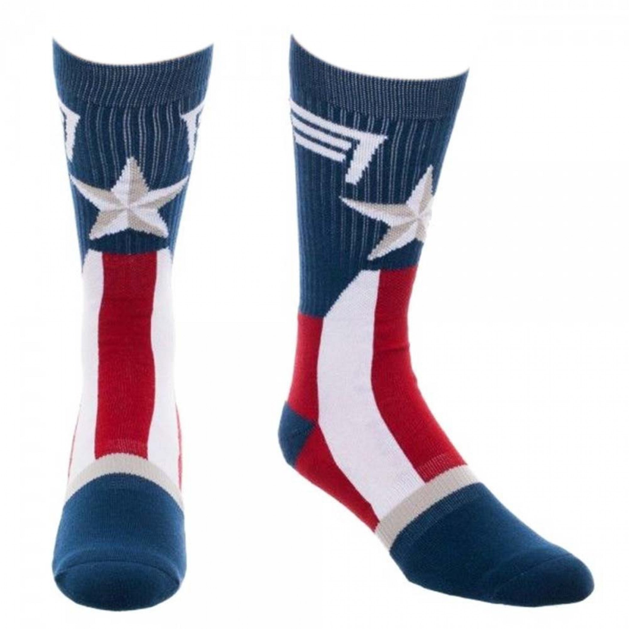 Captain America Suit-Up Crew Socks