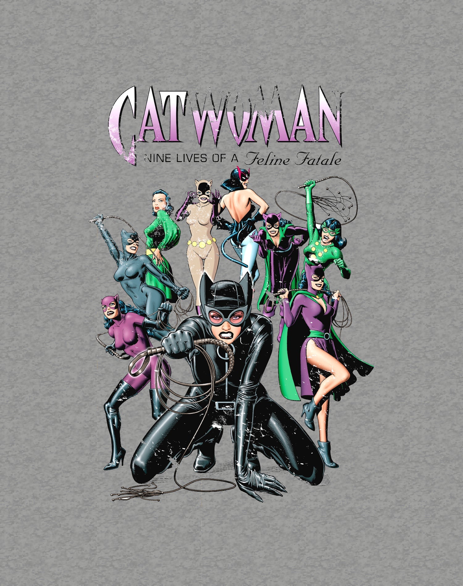 DC Comics Catwoman Cover CW55 Official Men's T-Shirt