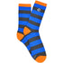 Dragon Ball Super Embroidered Rugby Stripe Crew Socks