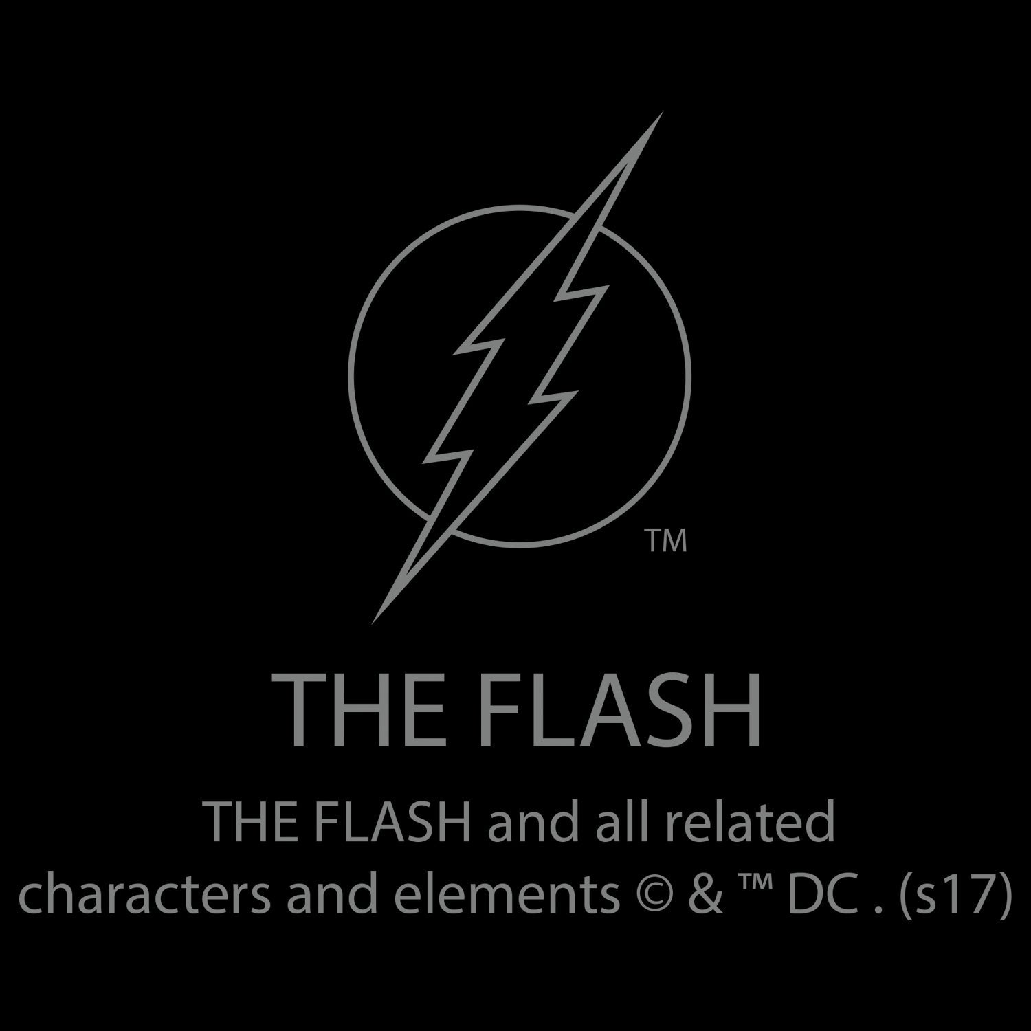 DC Comics Flash Modern Distressed Logo Official Women's Long Tank Dress ()