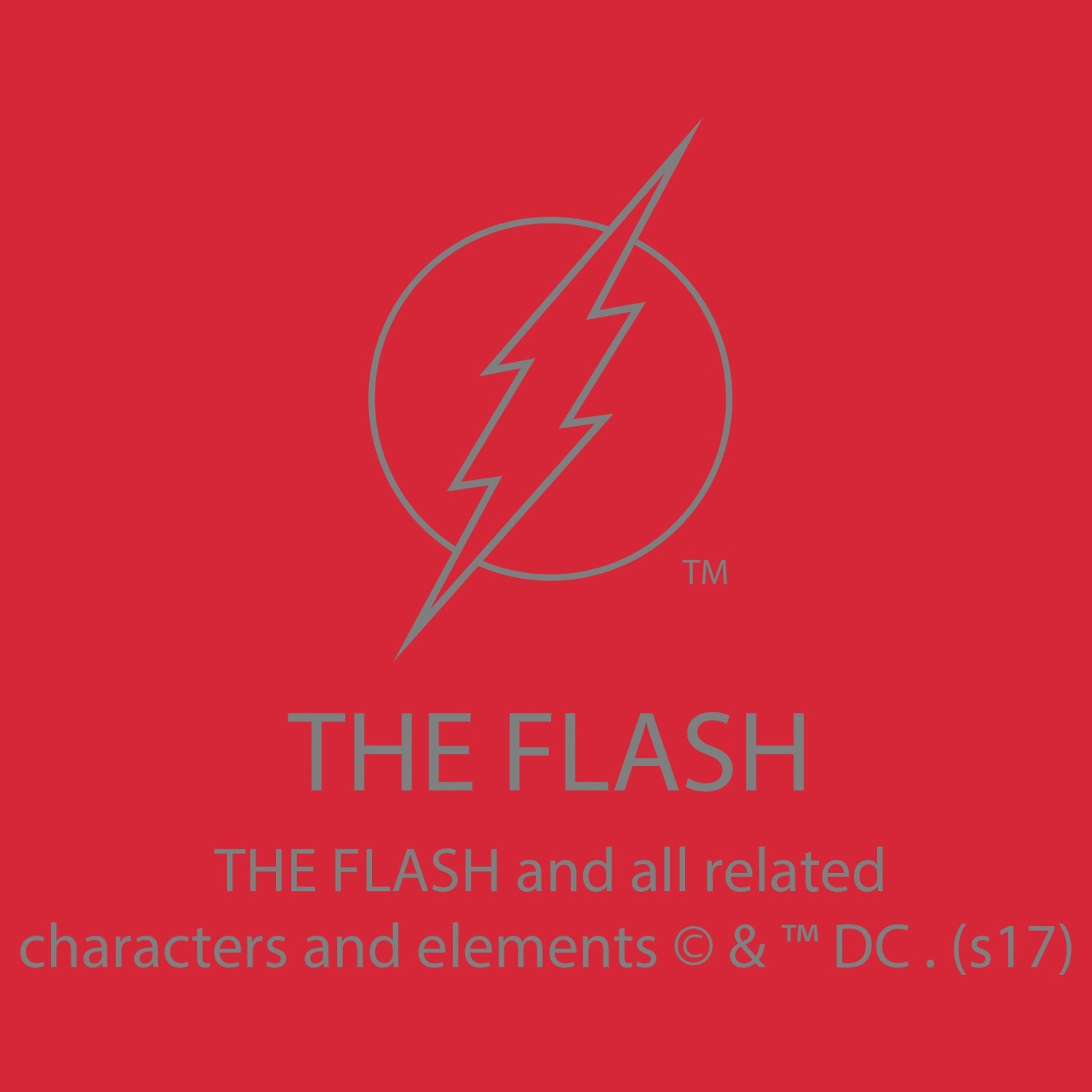 DC Comics Flash Logo Mask Official Kid's T-Shirt ()