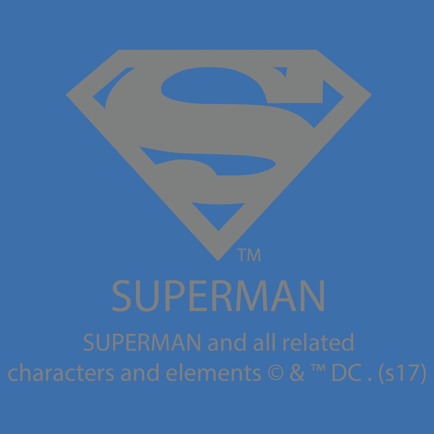 DC Comics Superman Logo Halftone Official Kid's T-shirt ()