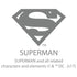 DC Comics Superman Graffiti Official Women's T-shirt ()