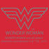 DC Comics Wonder Woman Logo Circle Dist Official Varsity Jacket ()