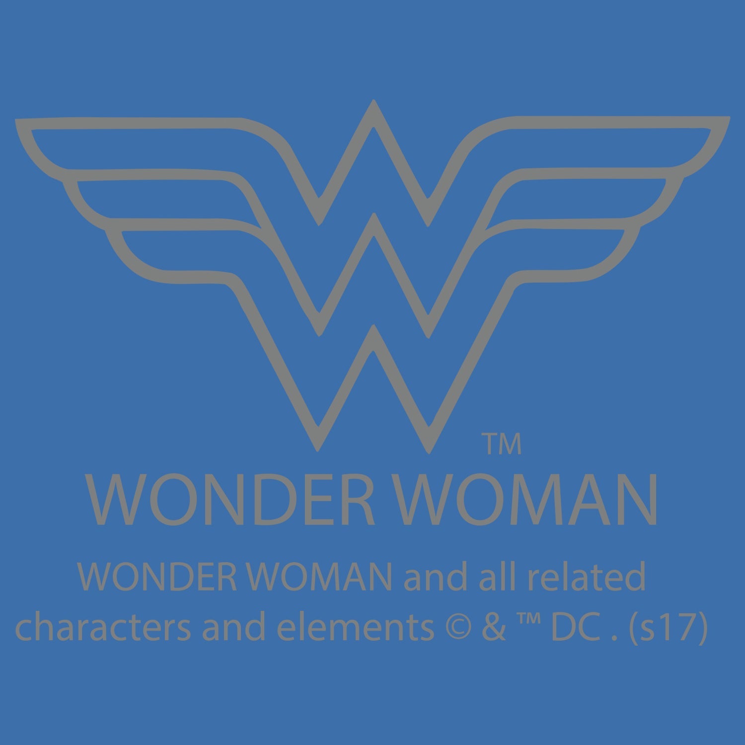 DC Comics Wonder Woman Logo Classic Official Kid's T-shirt ()