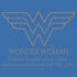 DC Comics Justice League Wonder Woman Xmas Pattern Tube Official Sweatshirt (Royal )