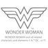 DC Comics Wonder Woman Splash Official Women's T-shirt ()