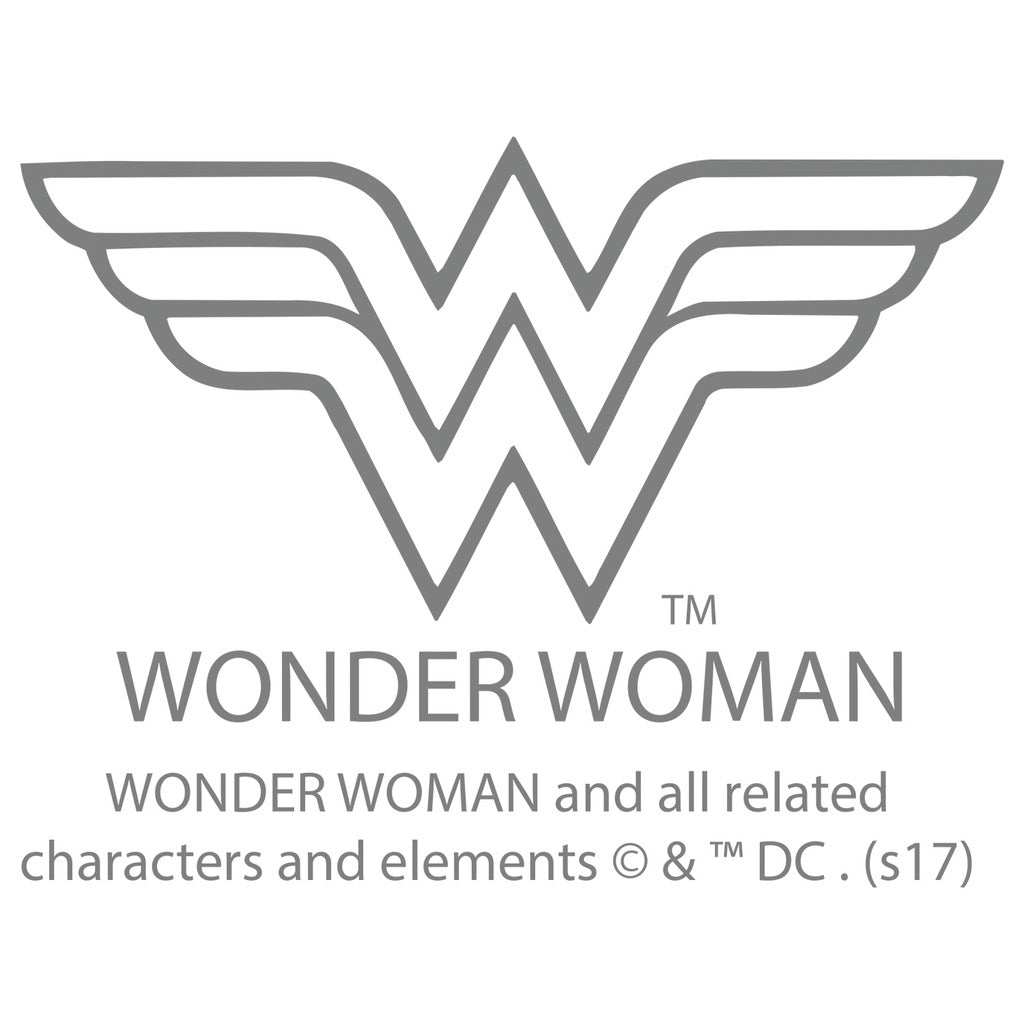 DC Comics Wonder Woman Logo Vintage Official Women's T-shirt ()