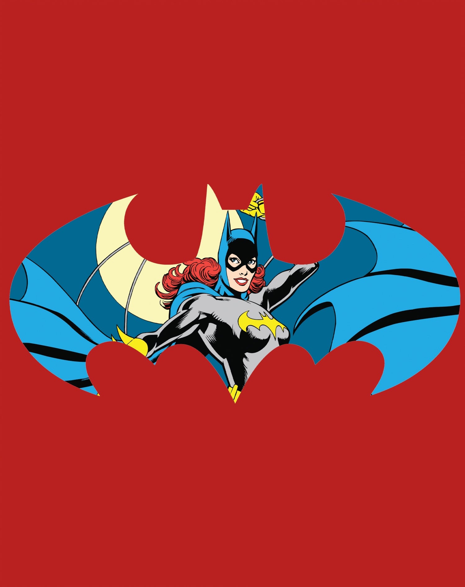 DC Comics Batgirl Logo Character Shield Official Varsity Jacket