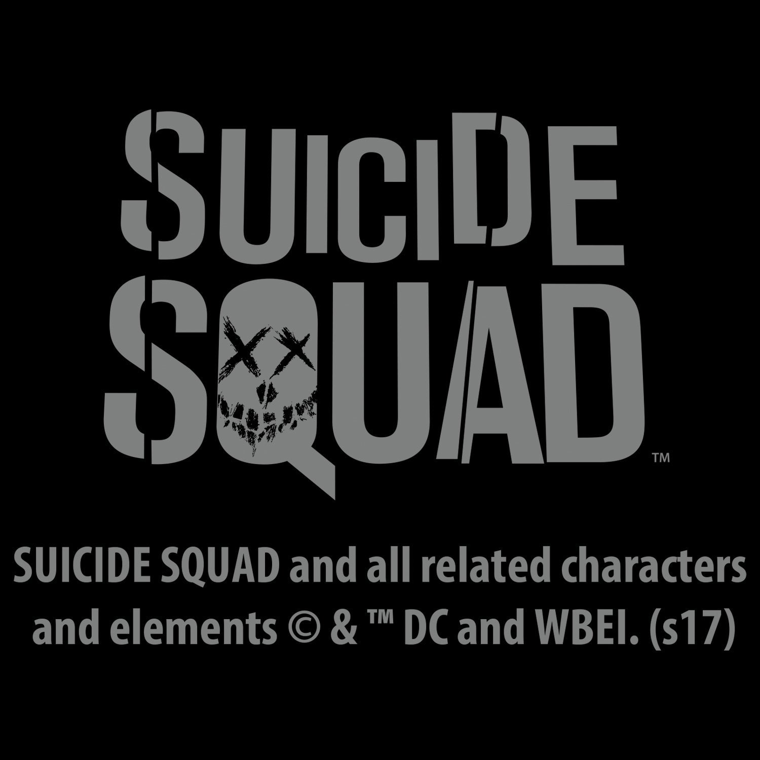 DC Suicide Squad Harley Quinn Joker Face Tattoo Official Women's T-shirt ()