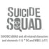 DC Suicide Squad Logo Splat Official Women's Long Tank Dress ()